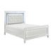 Homelegance Alonza King Upholstered Panel Bed 1845KLED-1EK* IMAGE 2