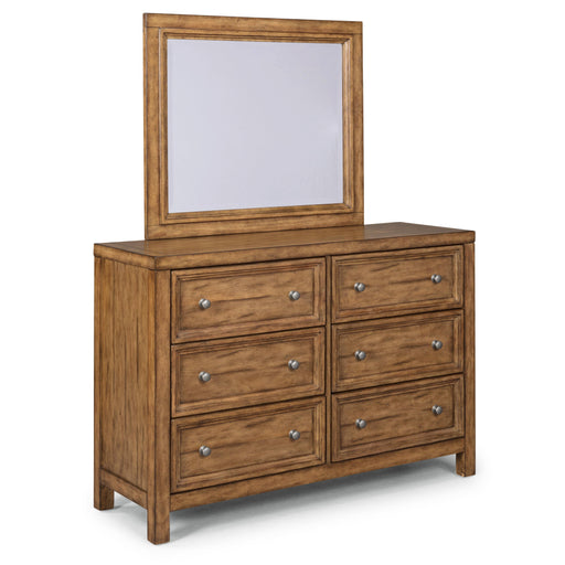 Homestyles Furniture Tuscon 6-Drawer Dresser with Mirror 5420-74 IMAGE 2