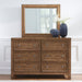 Homestyles Furniture Tuscon 6-Drawer Dresser with Mirror 5420-74 IMAGE 8