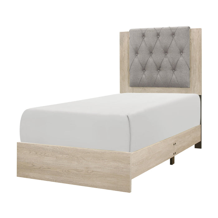 Homelegance Whiting Twin Upholstered Bed 1524T-1 IMAGE 2