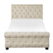 Homelegance Crofton Full Upholstered Sleigh Bed 1549BEF-1* IMAGE 1