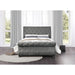 Homelegance Crofton Full Upholstered Sleigh Bed 1549GYF-1* IMAGE 5