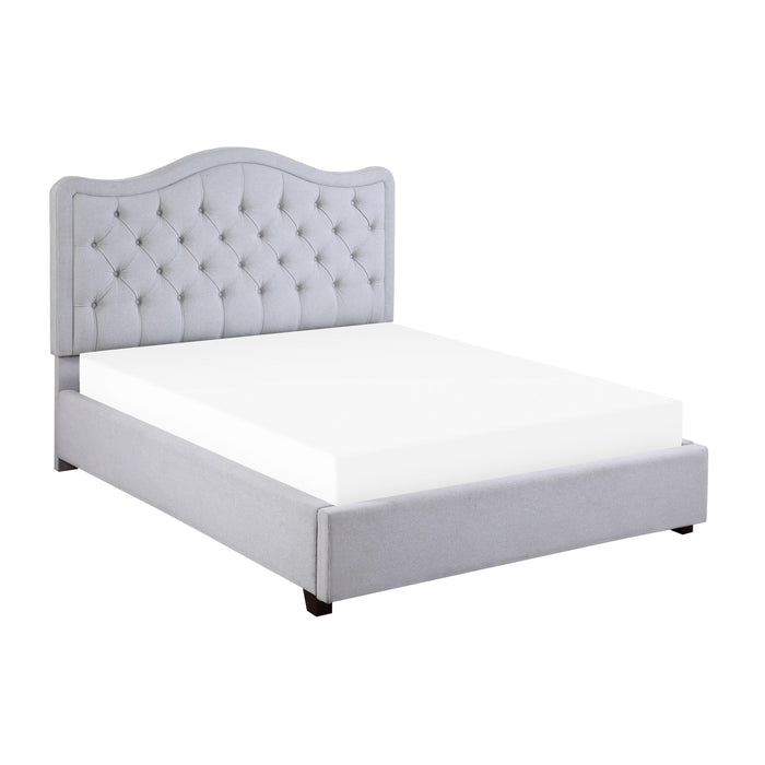 Homelegance Toddrick Full Upholstered Platform Bed 1642F-1* IMAGE 1