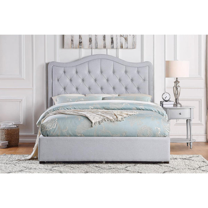 Homelegance Toddrick California King Upholstered Platform Bed with Storage 1642K-1CKDW* IMAGE 6