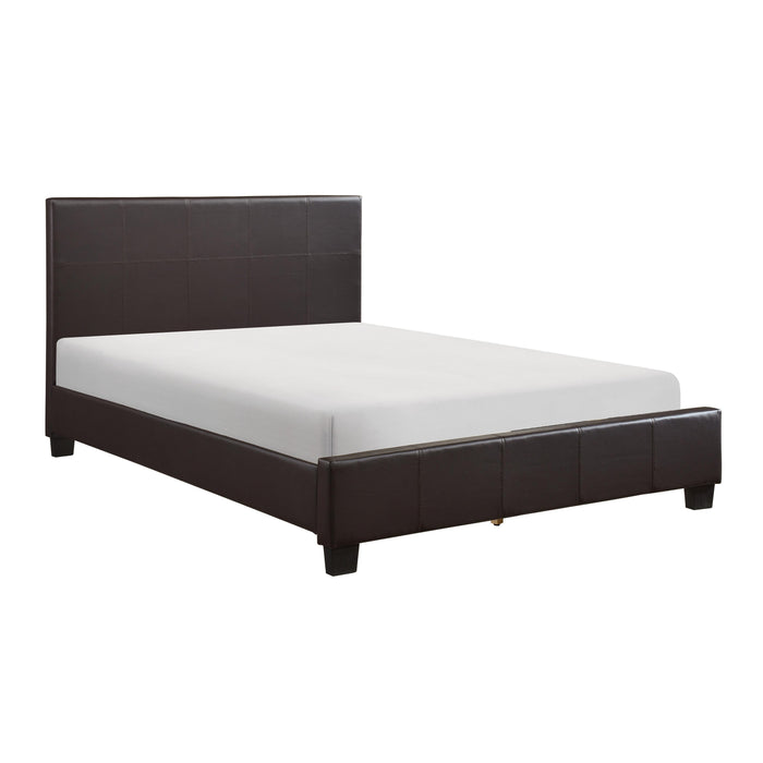 Homelegance Lorenzi California King Upholstered Platform Bed 2220KDBR-1CK* IMAGE 3