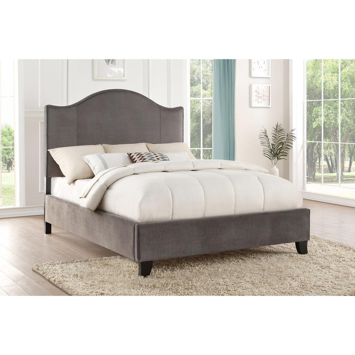 Homelegance Carlow California King Upholstered Bed 5874KGY-1CK* IMAGE 5