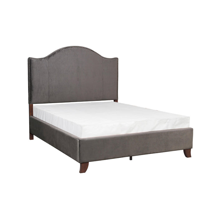 Homelegance Carlow Full Upholstered Bed 5874FGY-1* IMAGE 2