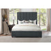 Homelegance Neunan King Upholstered Mansion Bed 5876KGY-1/5876KGY-3EK IMAGE 5