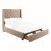 Homelegance Fairborn Full Upholstered Platform Bed with Storage 5877FBR-1DW* IMAGE 1