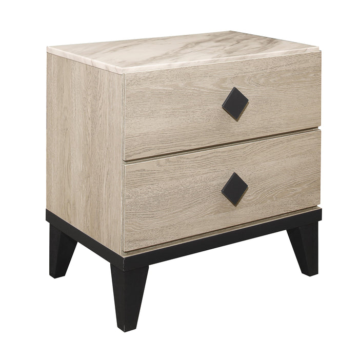 Homelegance Whiting 2-Drawer Nightstand 1524-4 IMAGE 2