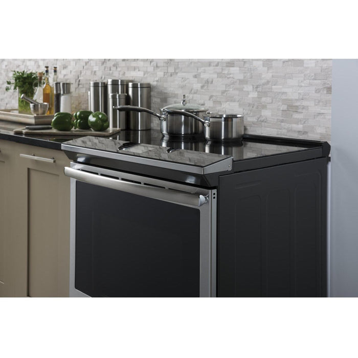 GE Profile 30-inch Slide-in Induction Electric Range with Wi-Fi Connectivity PHS930YPFS IMAGE 19