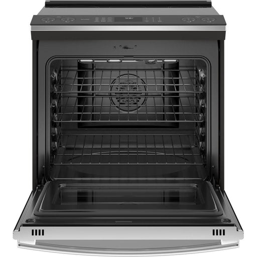 GE Profile 30-inch Slide-in Induction Electric Range with Wi-Fi Connectivity PHS930YPFS IMAGE 2