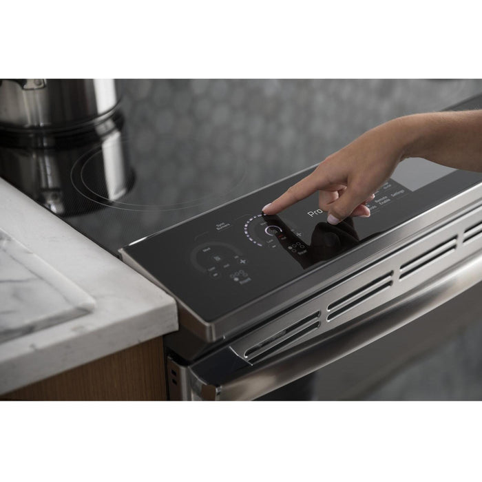 GE Profile 30-inch Slide-in Induction Electric Range with Wi-Fi Connectivity PHS930YPFS IMAGE 7