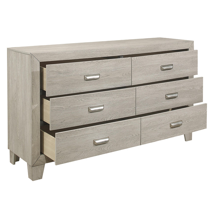 Homelegance Quinby 6-Drawer Dresser 1525-5 IMAGE 3