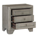 Homelegance Colchester 3-Drawer Nightstand 1546-4 IMAGE 5