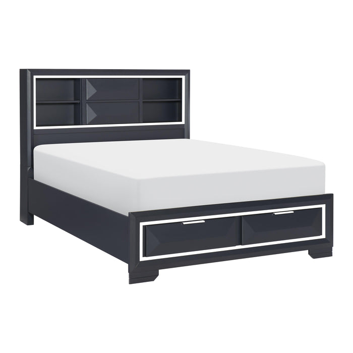 Homelegance Rosemont California King Platform Bed with Storage 1553K-1CK* IMAGE 2