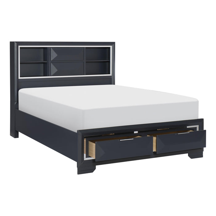 Homelegance Rosemont California King Platform Bed with Storage 1553K-1CK* IMAGE 3