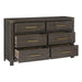 Homelegance Scarlett 6-Drawer Dresser 1555-5 IMAGE 3