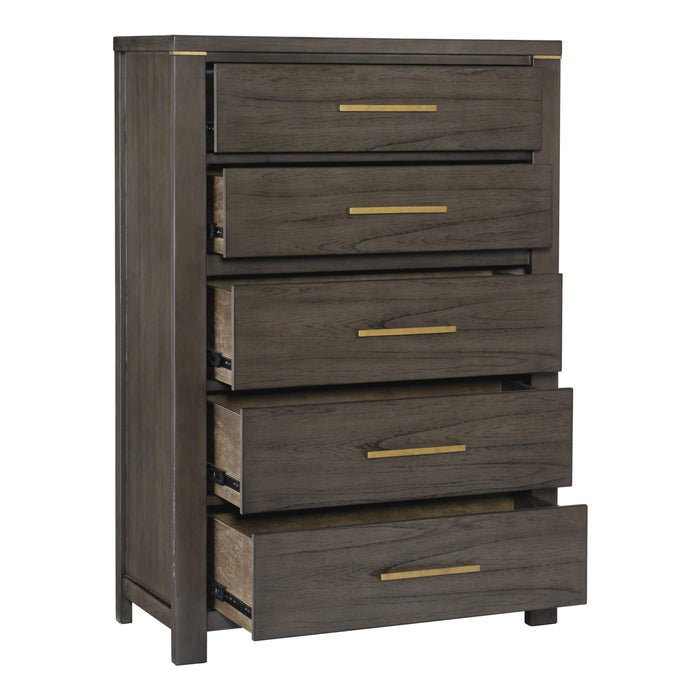 Homelegance Scarlett 5-Drawer Chest 1555-9 IMAGE 3