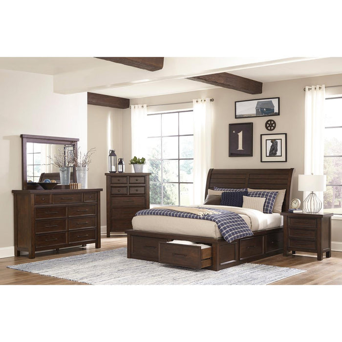 Homelegance Logandale Queen Platform Bed with Storage 1559-1* IMAGE 6