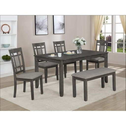 Crown Mark Paige 6 pc Dinette 2325SET-GY IMAGE 1