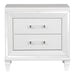 Homelegance Tamsin 2-Drawer Nightstand 1616W-4 IMAGE 1