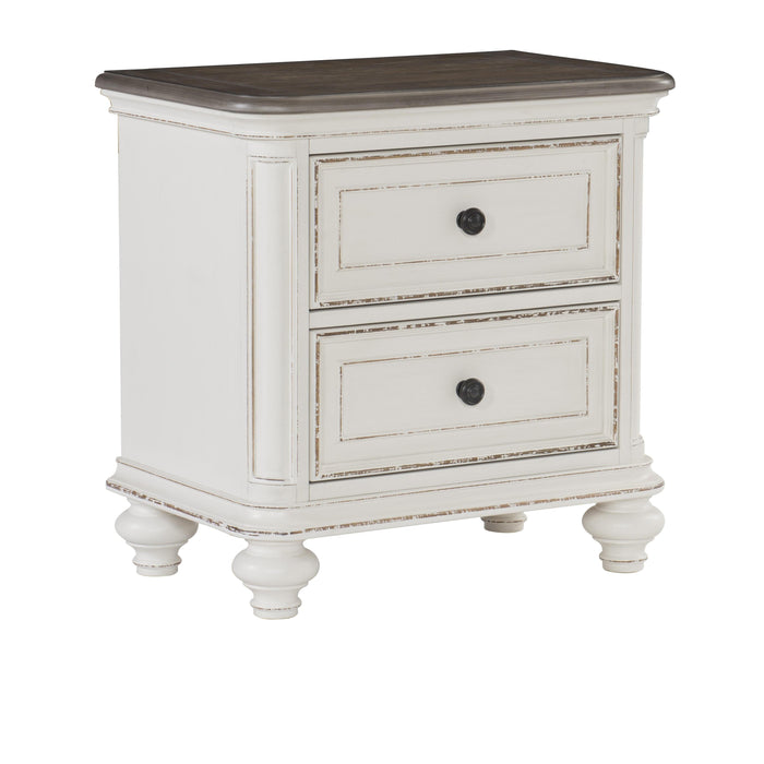 Homelegance Baylesford 2-Drawer Nightstand 1624W-4 IMAGE 2