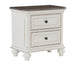 Homelegance Baylesford 2-Drawer Nightstand 1624W-4 IMAGE 2