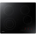 Samsung 24-inch Built-in Electric Cooktop with Digital Display NZ24T4360RK/AA IMAGE 1