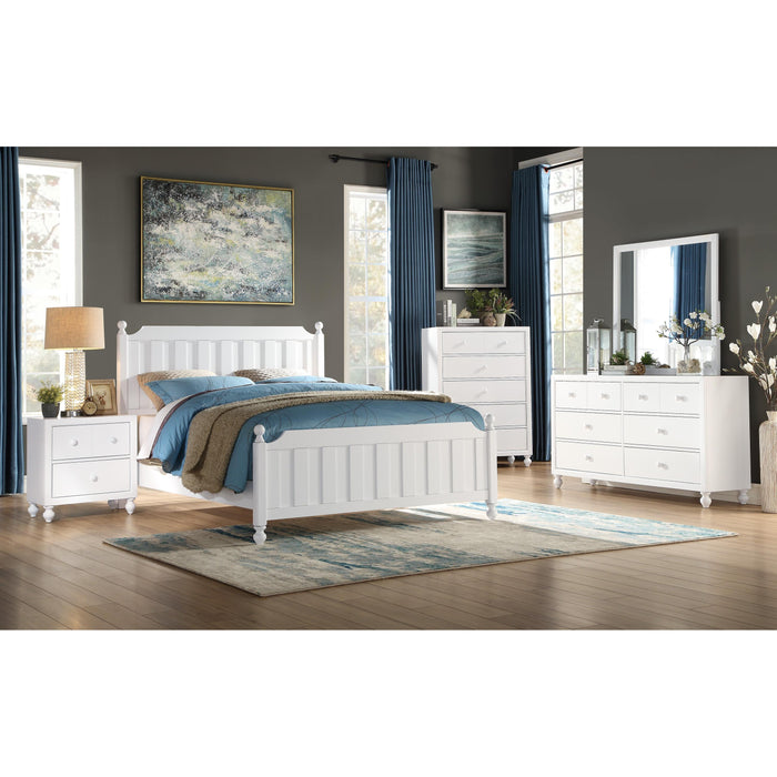 Homelegance Wellsummer Queen Poster Bed 1803W-1* IMAGE 3