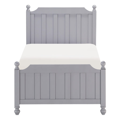 Homelegance Wellsummer Twin Poster Bed 1803GYT-1* IMAGE 1