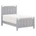 Homelegance Wellsummer Twin Poster Bed 1803GYT-1* IMAGE 2