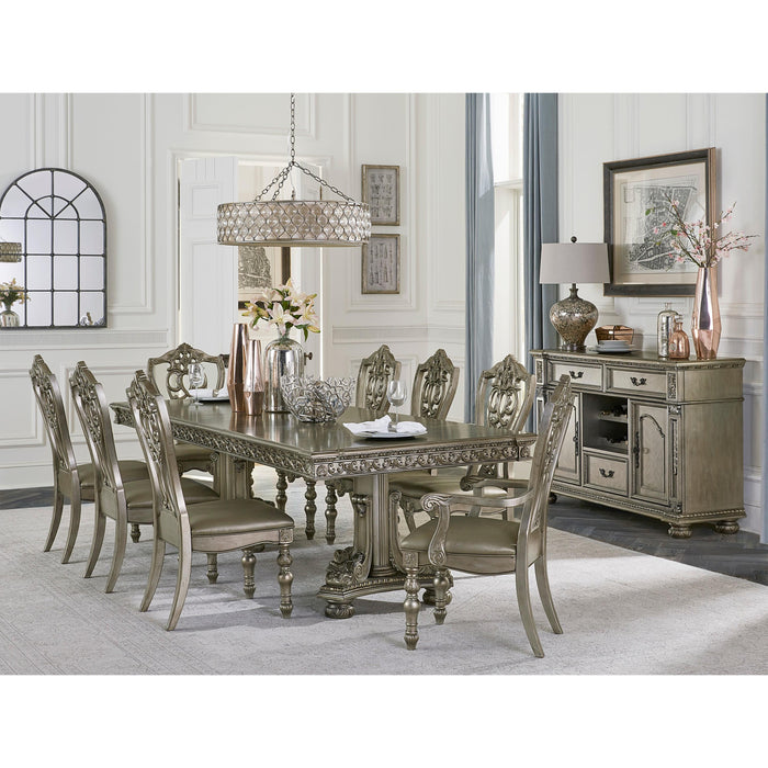 Homelegance Catalonia Dining Table with Pedestal Base 1824PG-112* IMAGE 7