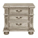 Homelegance Catalonia 3-Drawer Nightstand 1824PG-4 IMAGE 1