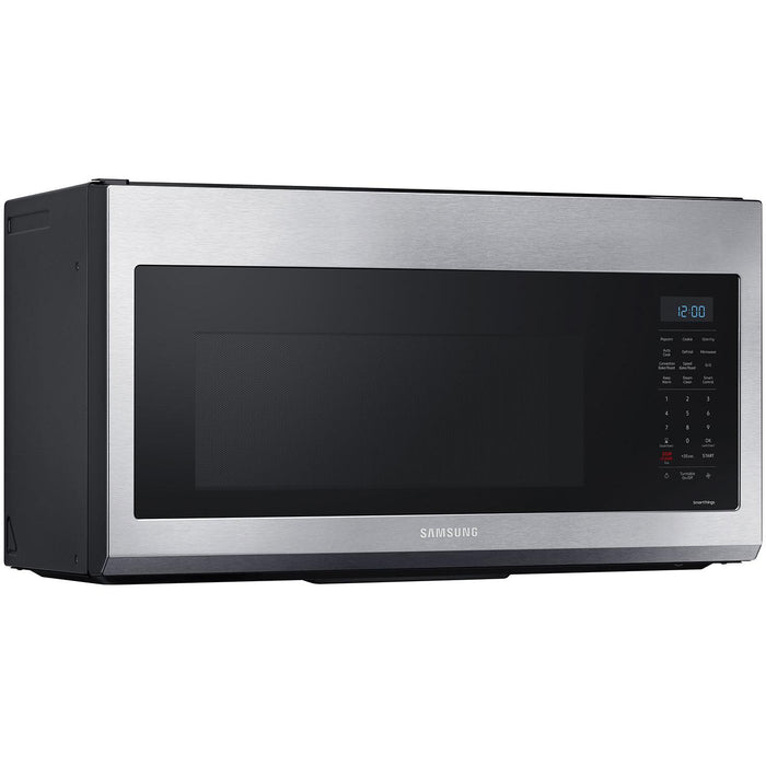 Samsung 30-inch, 1.7 cu.ft. Over-the-Range Microwave Oven with Wi-Fi Connectivity MC17T8000CS/AA IMAGE 3