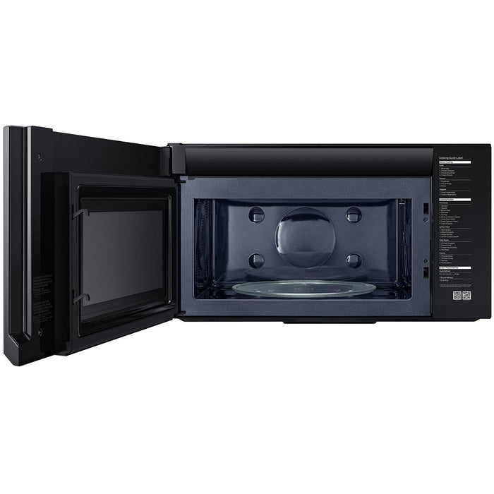 Samsung 30-inch, 1.7 cu.ft. Over-the-Range Microwave Oven with Wi-Fi Connectivity MC17T8000CS/AA IMAGE 4