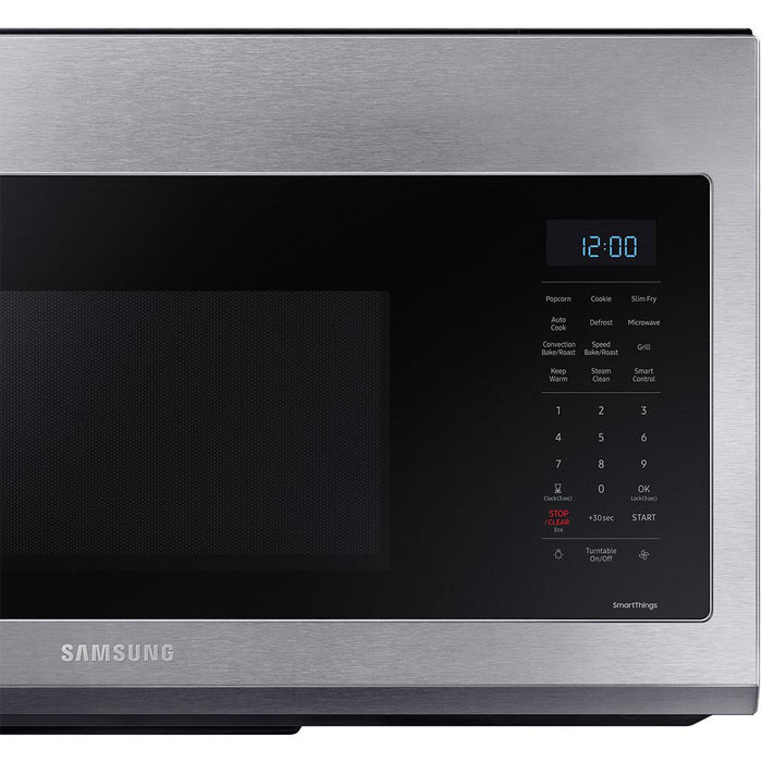 Samsung 30-inch, 1.7 cu.ft. Over-the-Range Microwave Oven with Wi-Fi Connectivity MC17T8000CS/AA IMAGE 8