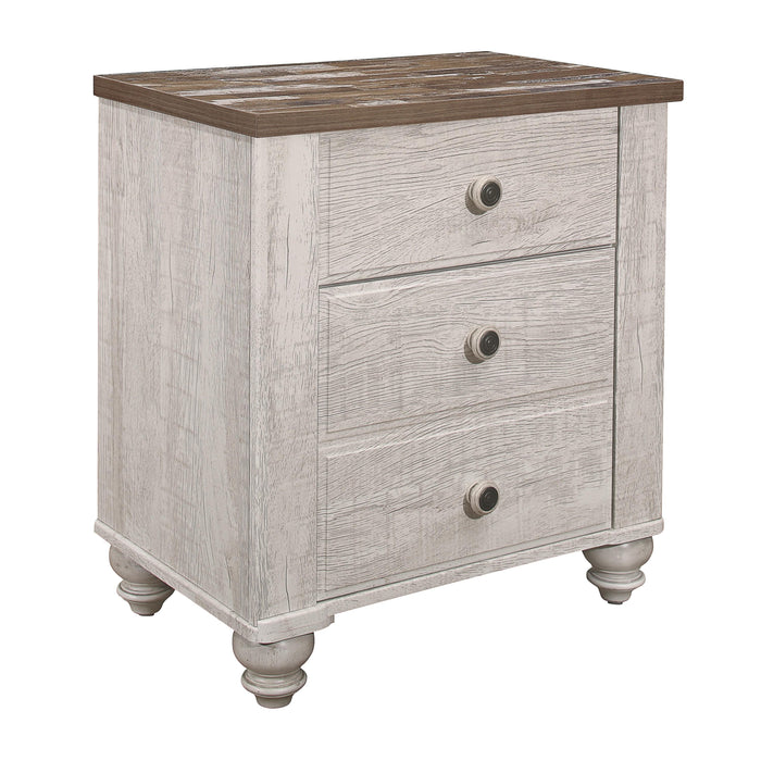 Homelegance Nashville 3-Drawer Nightstand 1903-4 IMAGE 2