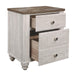 Homelegance Nashville 3-Drawer Nightstand 1903-4 IMAGE 3