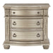 Homelegance Cavalier 3-Drawer Nightstand 1757SV-4 IMAGE 1