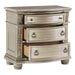 Homelegance Cavalier 3-Drawer Nightstand 1757SV-4 IMAGE 4