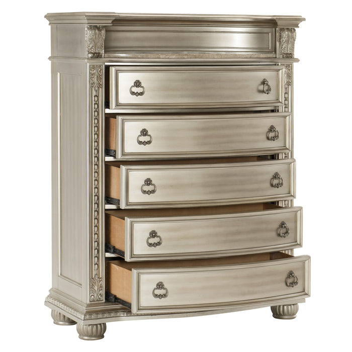 Homelegance Cavalier 5-Drawer Chest 1757SV-9 IMAGE 3