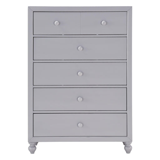 Homelegance Wellsummer 5-Drawer Chest 1803GY-9 IMAGE 1