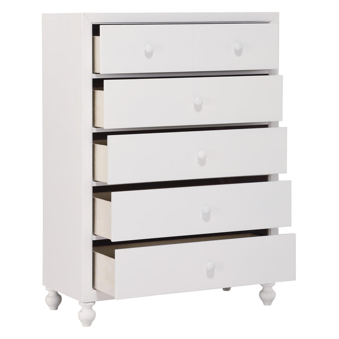 Homelegance Wellsummer 5-Drawer Chest 1803W-9 IMAGE 3