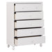 Homelegance Wellsummer 5-Drawer Chest 1803W-9 IMAGE 3