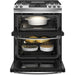 GE 30-inch Slide-in Gas Range with True European Convection Technology JGSS86SPSS IMAGE 3