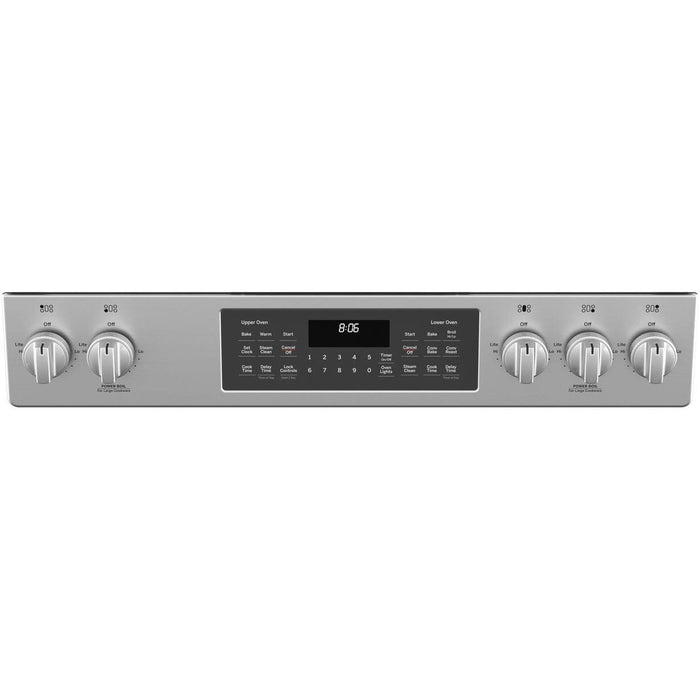 GE 30-inch Slide-in Gas Range with True European Convection Technology JGSS86SPSS IMAGE 5