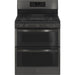 GE Profile 30-inch Freestanding Electric Range with True European Convection Technology PGB965BPTS IMAGE 1