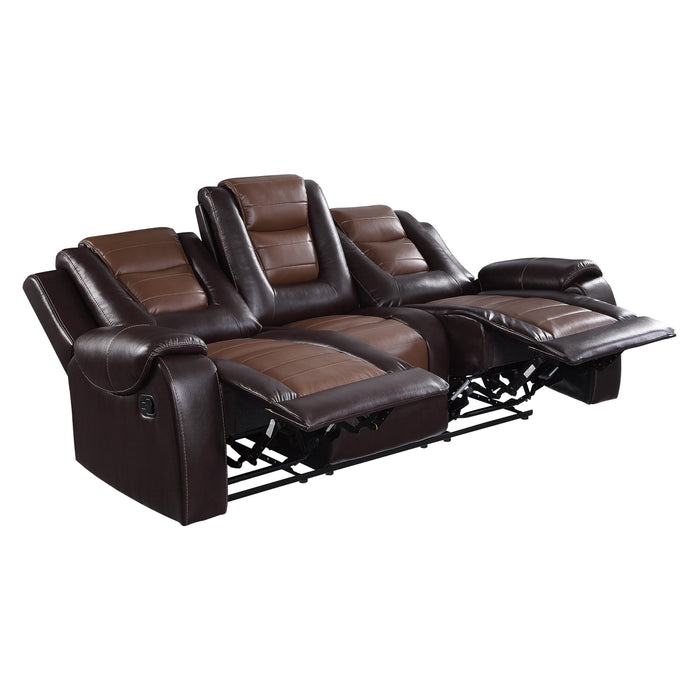 Homelegance Briscoe Reclining Sofa 9470BR-3 IMAGE 3