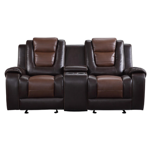 Homelegance Briscoe Reclining Loveseat 9470BR-2 IMAGE 1